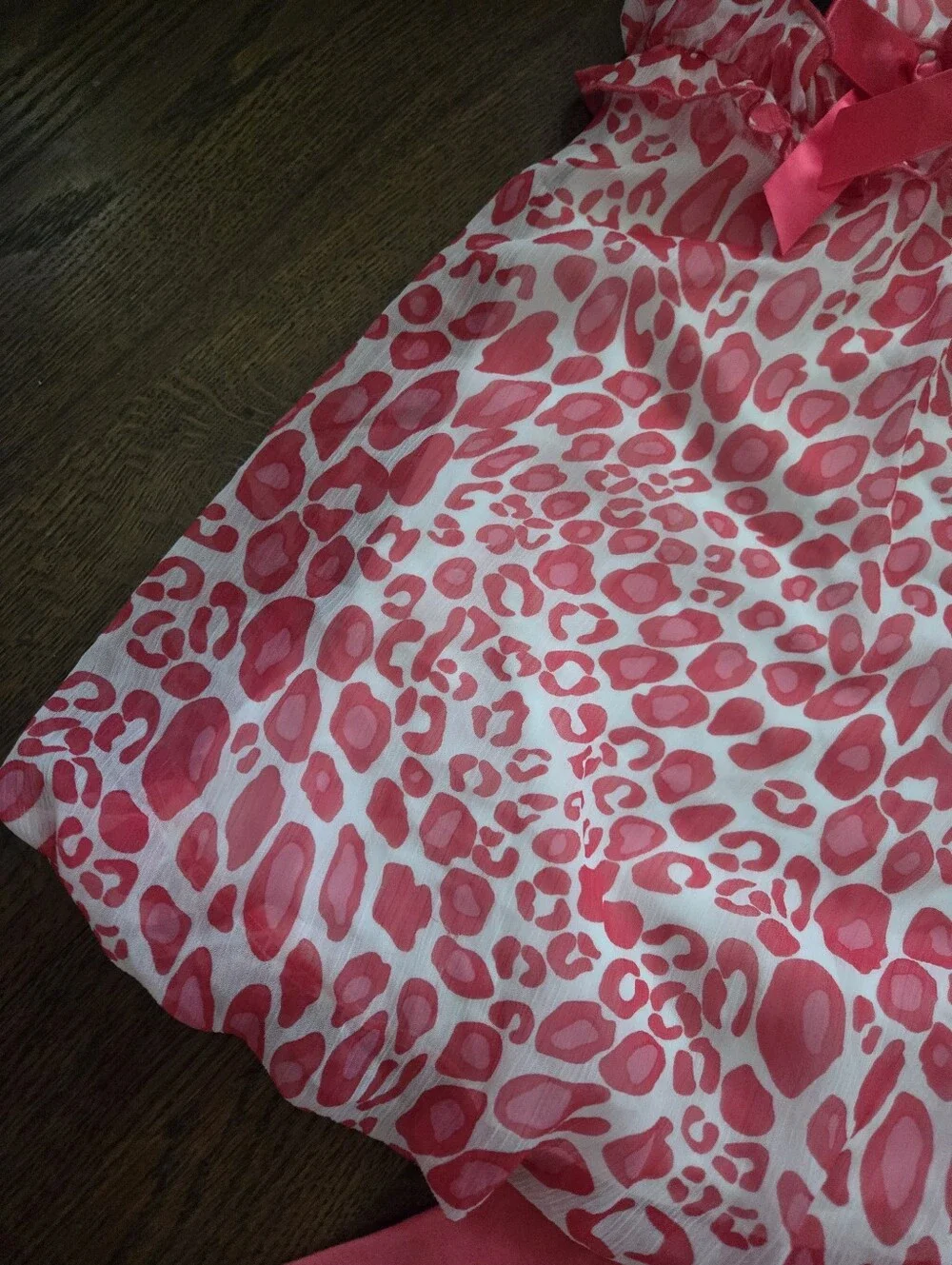 Rare Editions Girls 5 Pink Leopard Outfit
